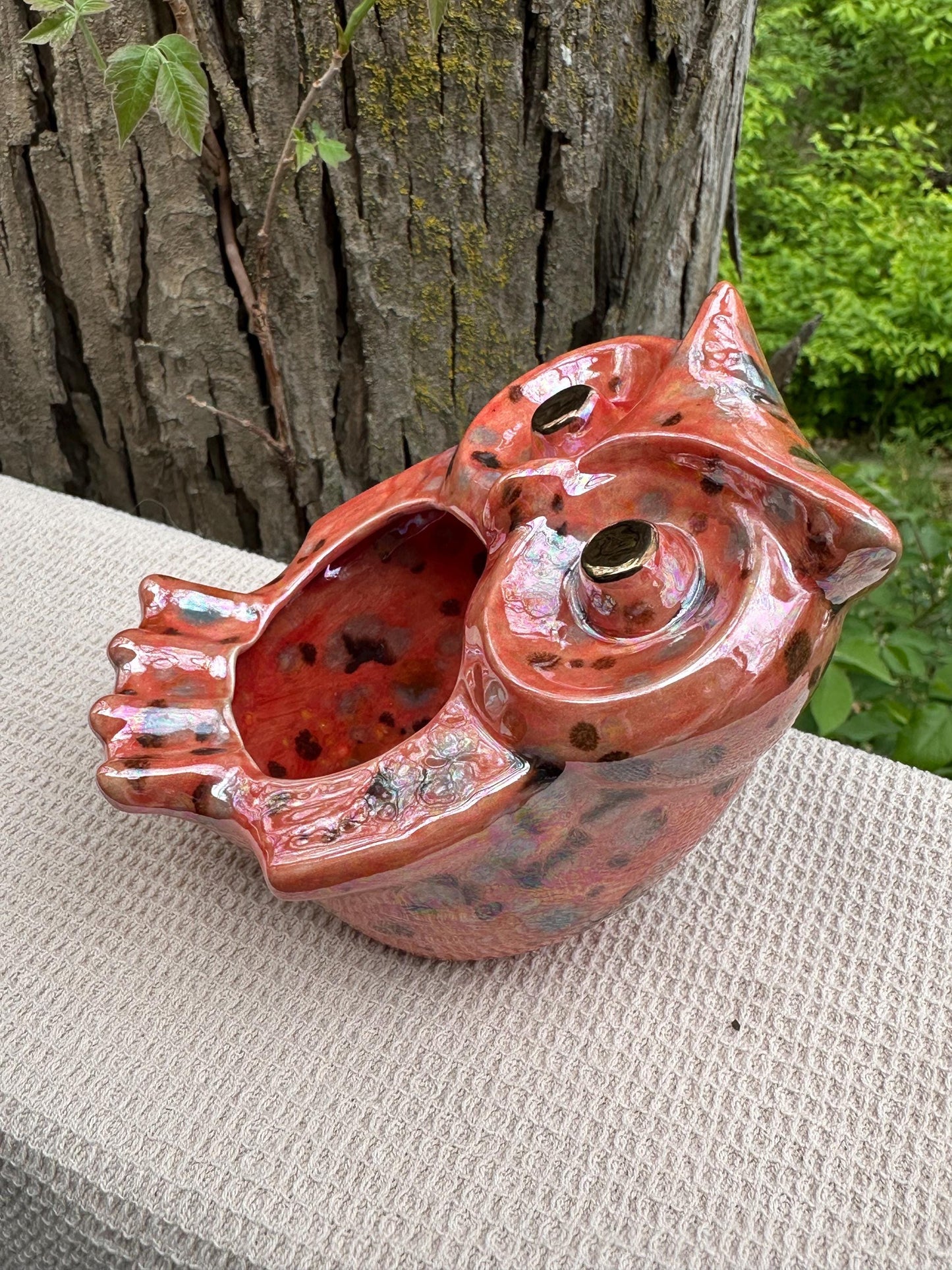 Owl Ashtray