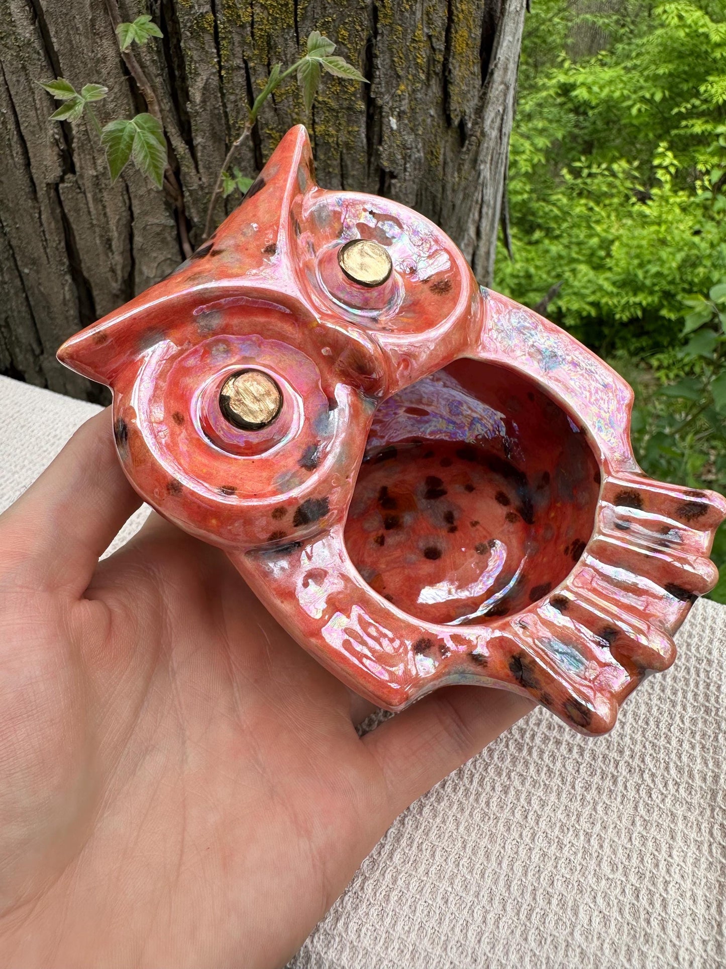 Owl Ashtray