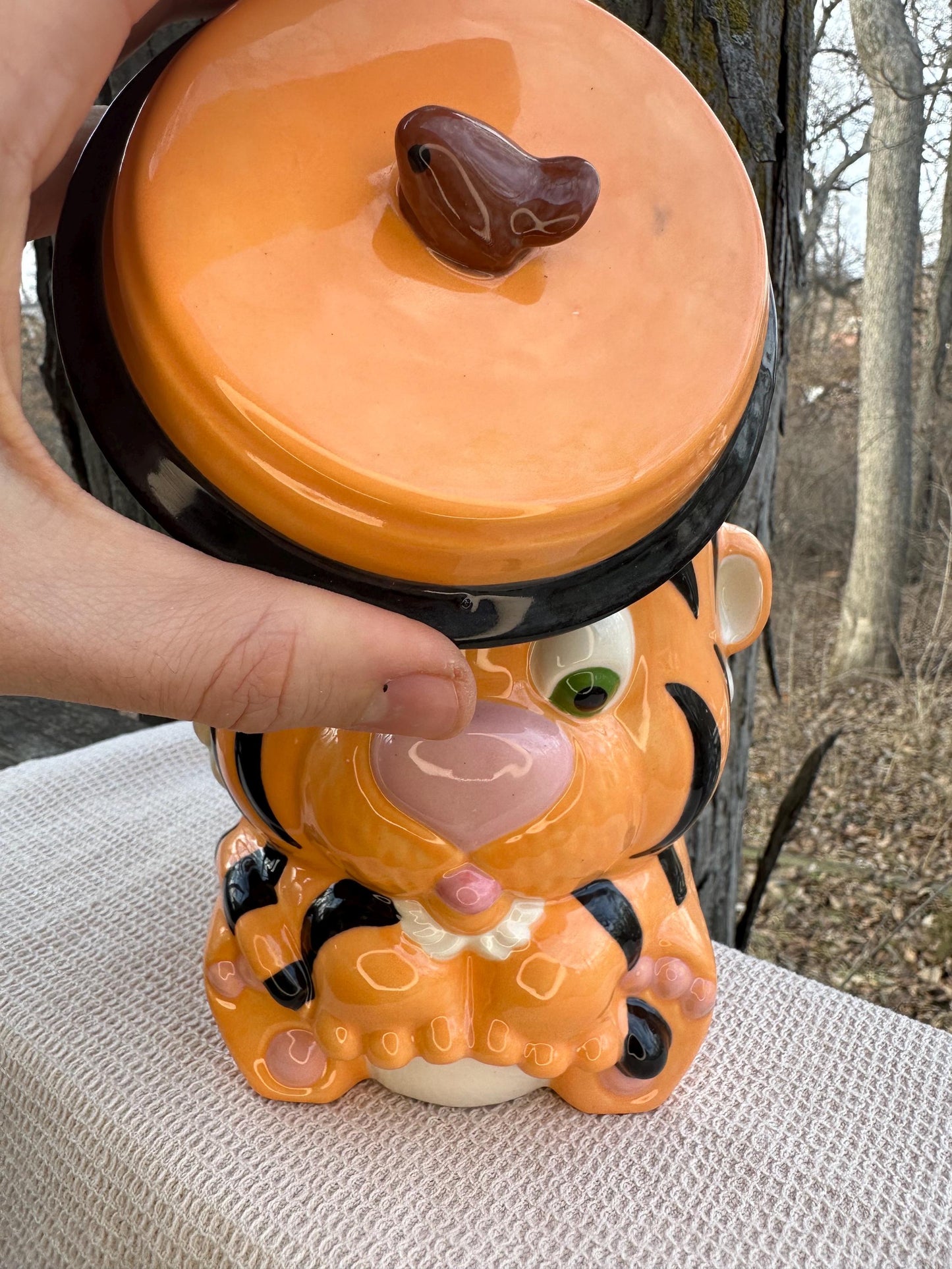 Tiger Cookie Jar
