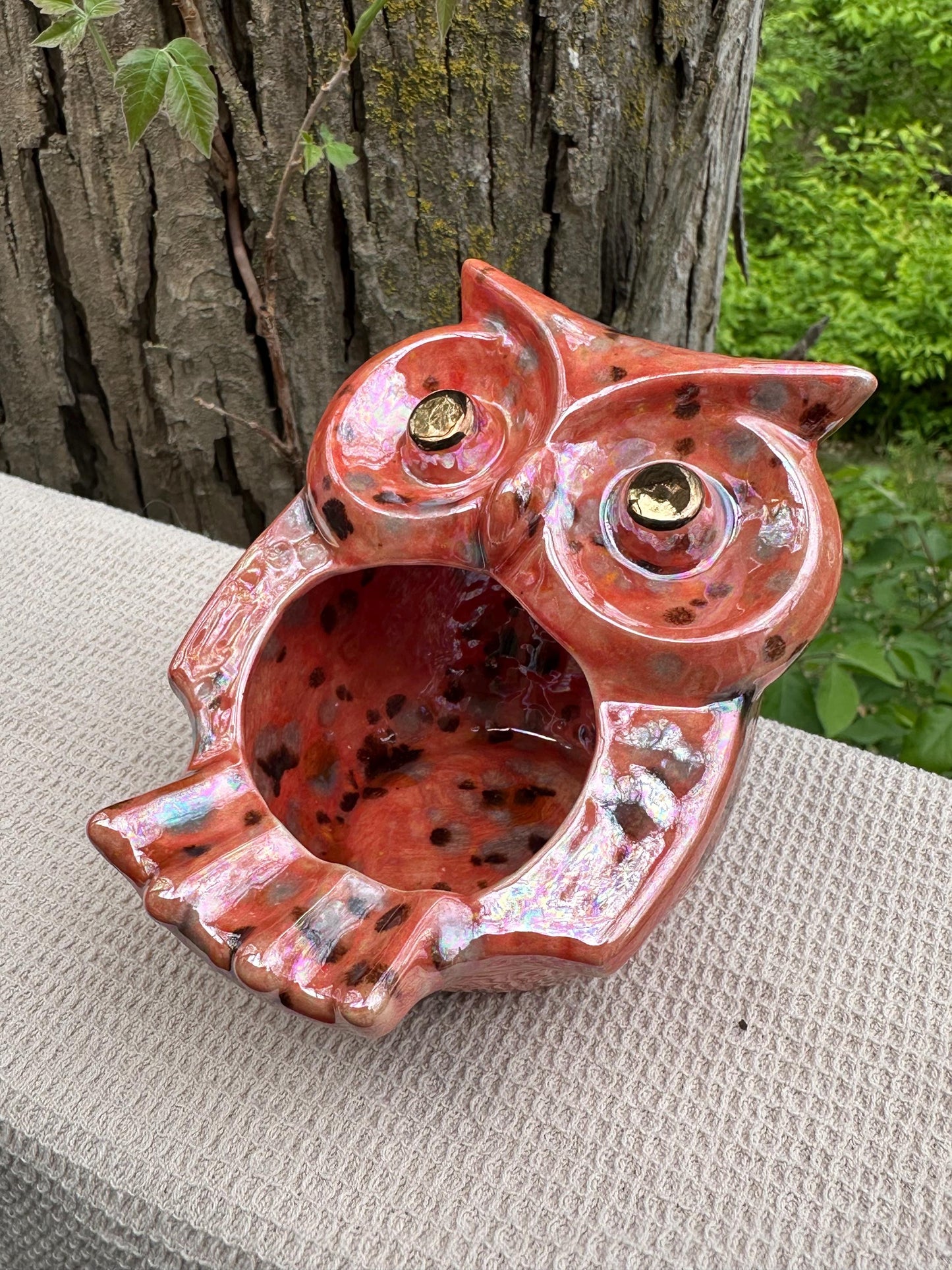 Owl Ashtray
