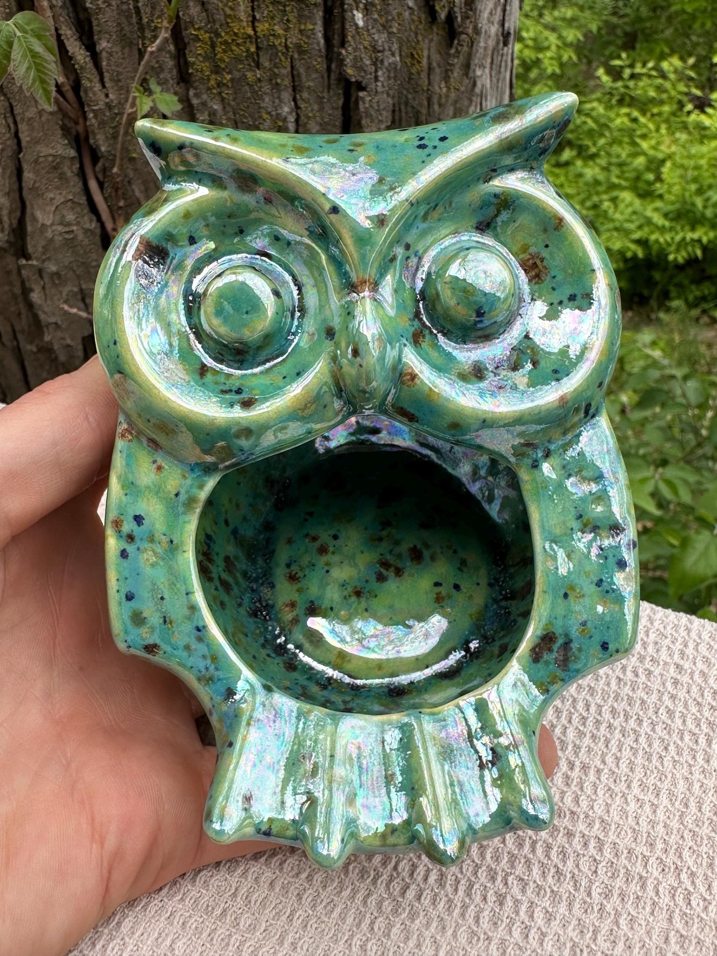 Owl Ashtray