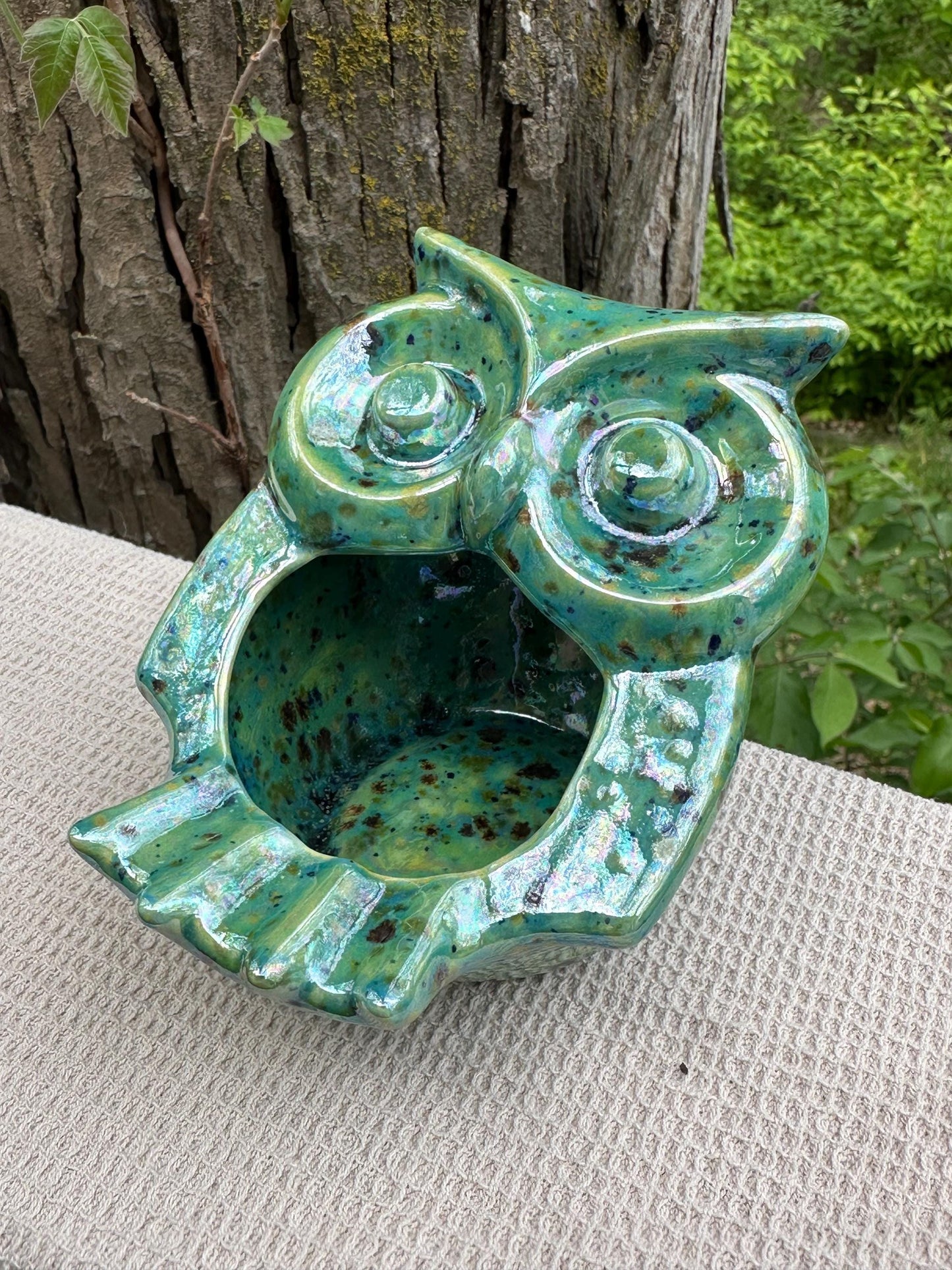 Owl Ashtray