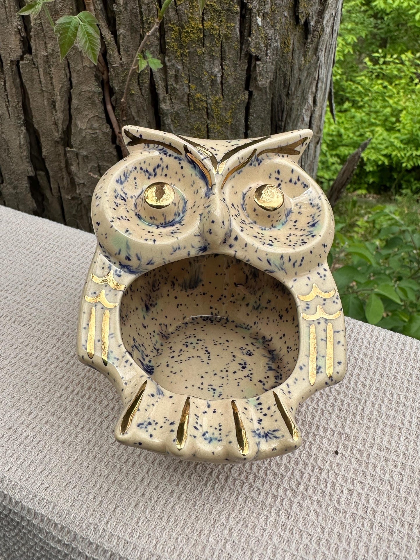 Owl Ashtray