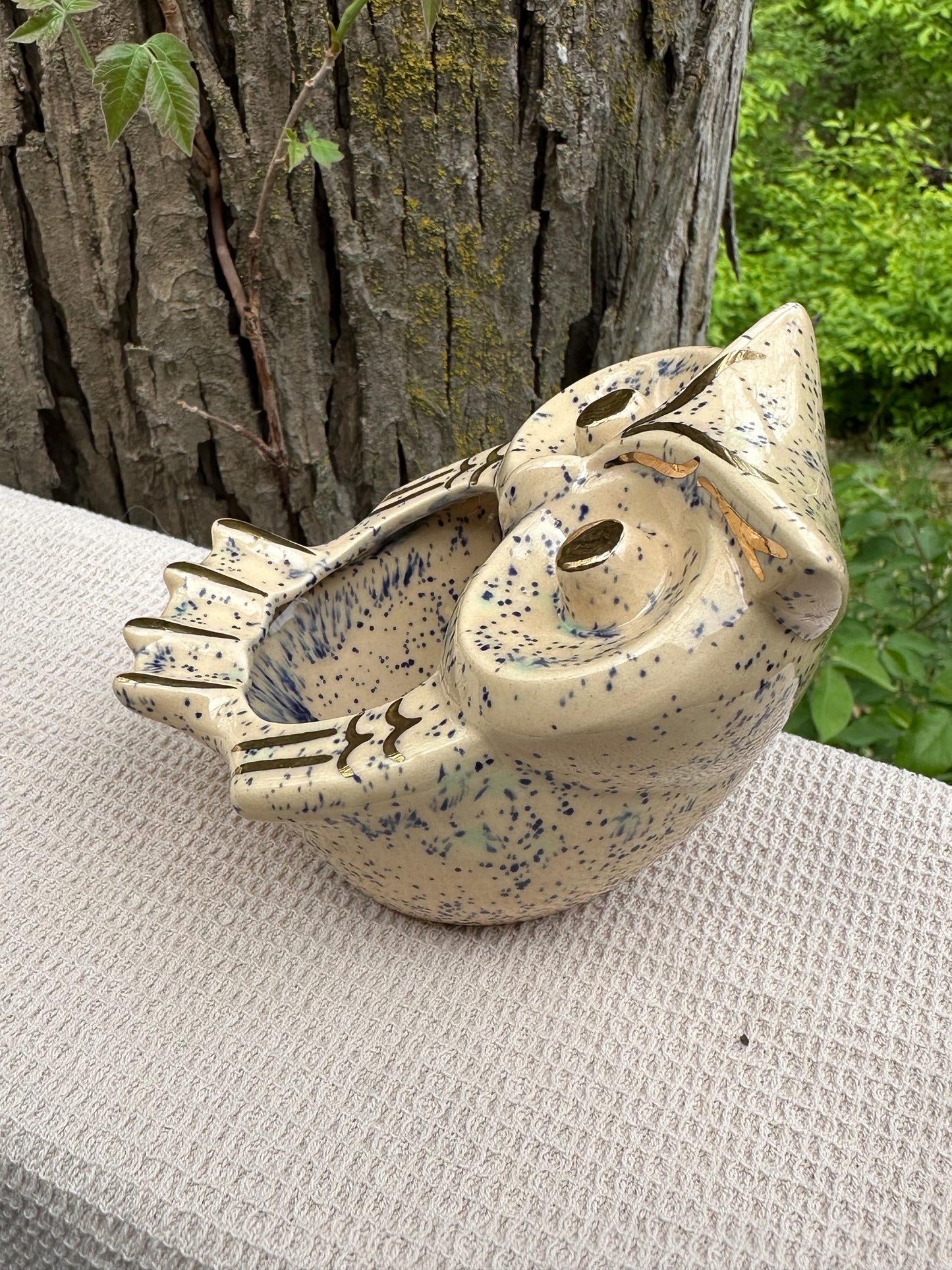 Owl Ashtray