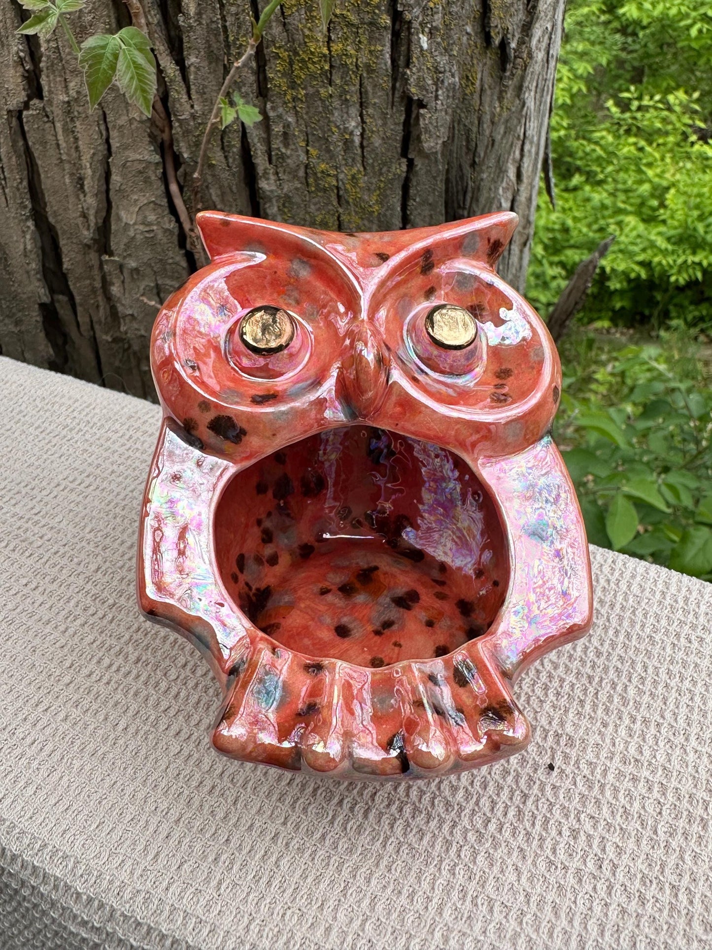 Owl Ashtray