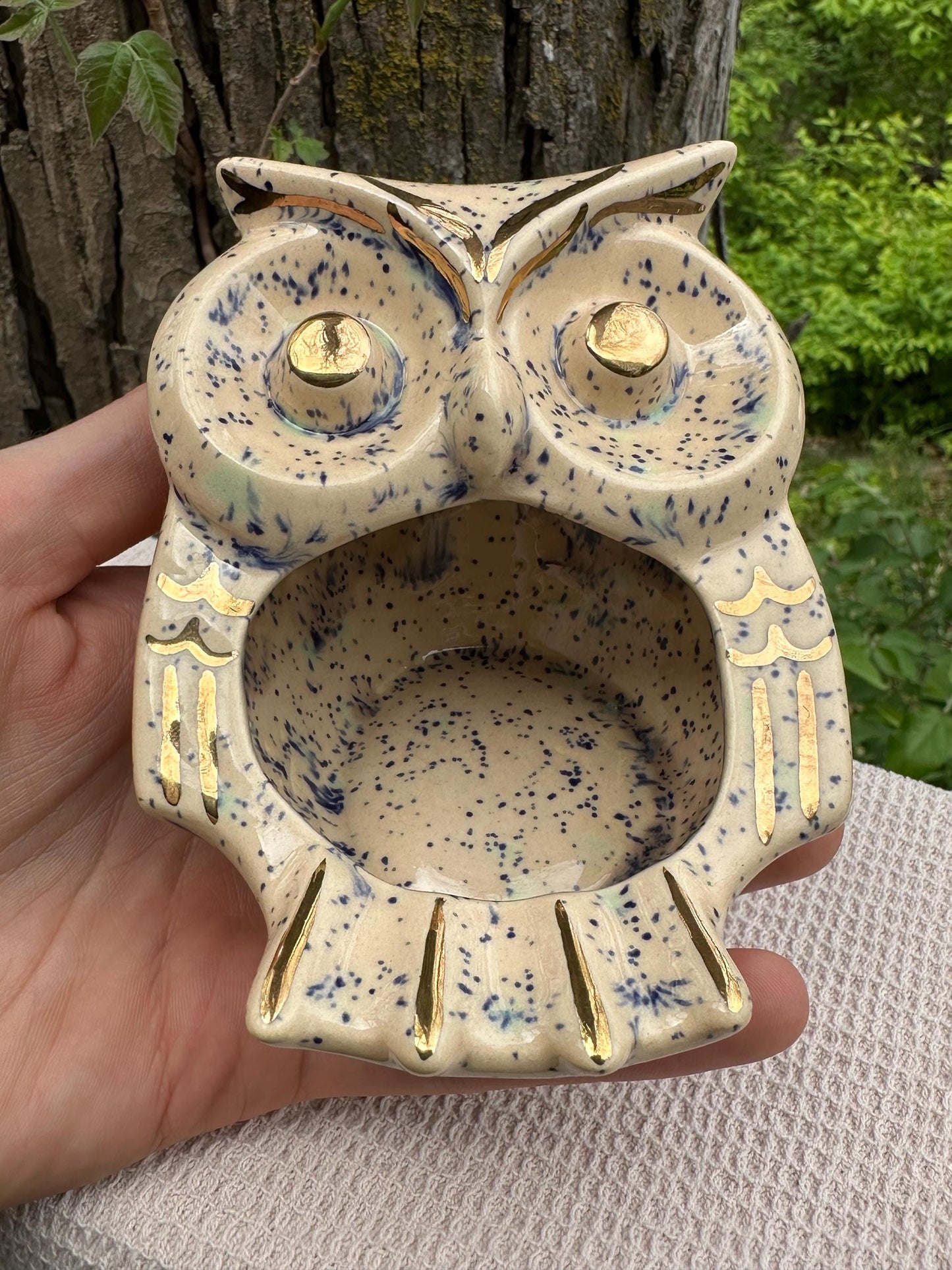 Owl Ashtray