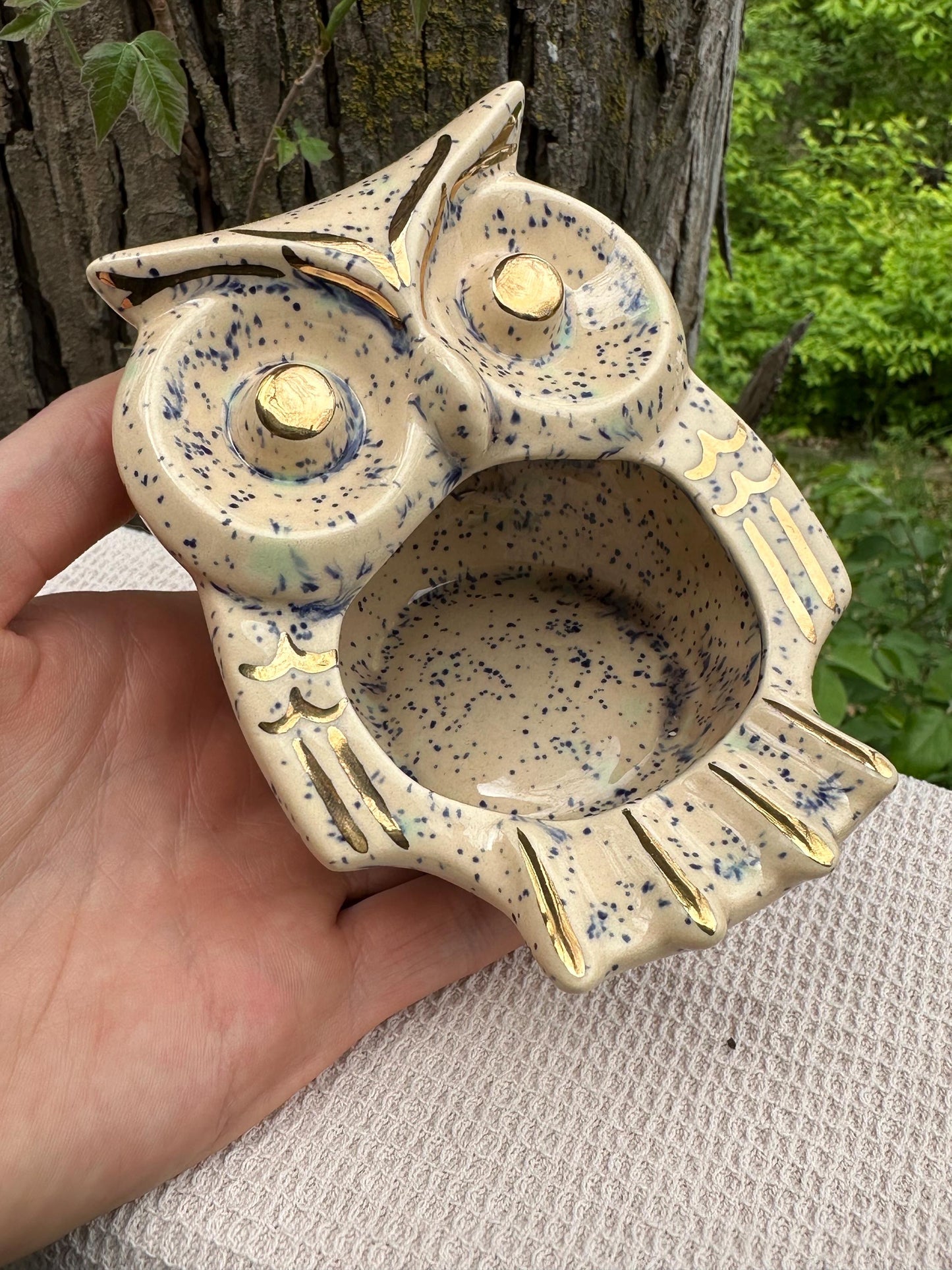 Owl Ashtray