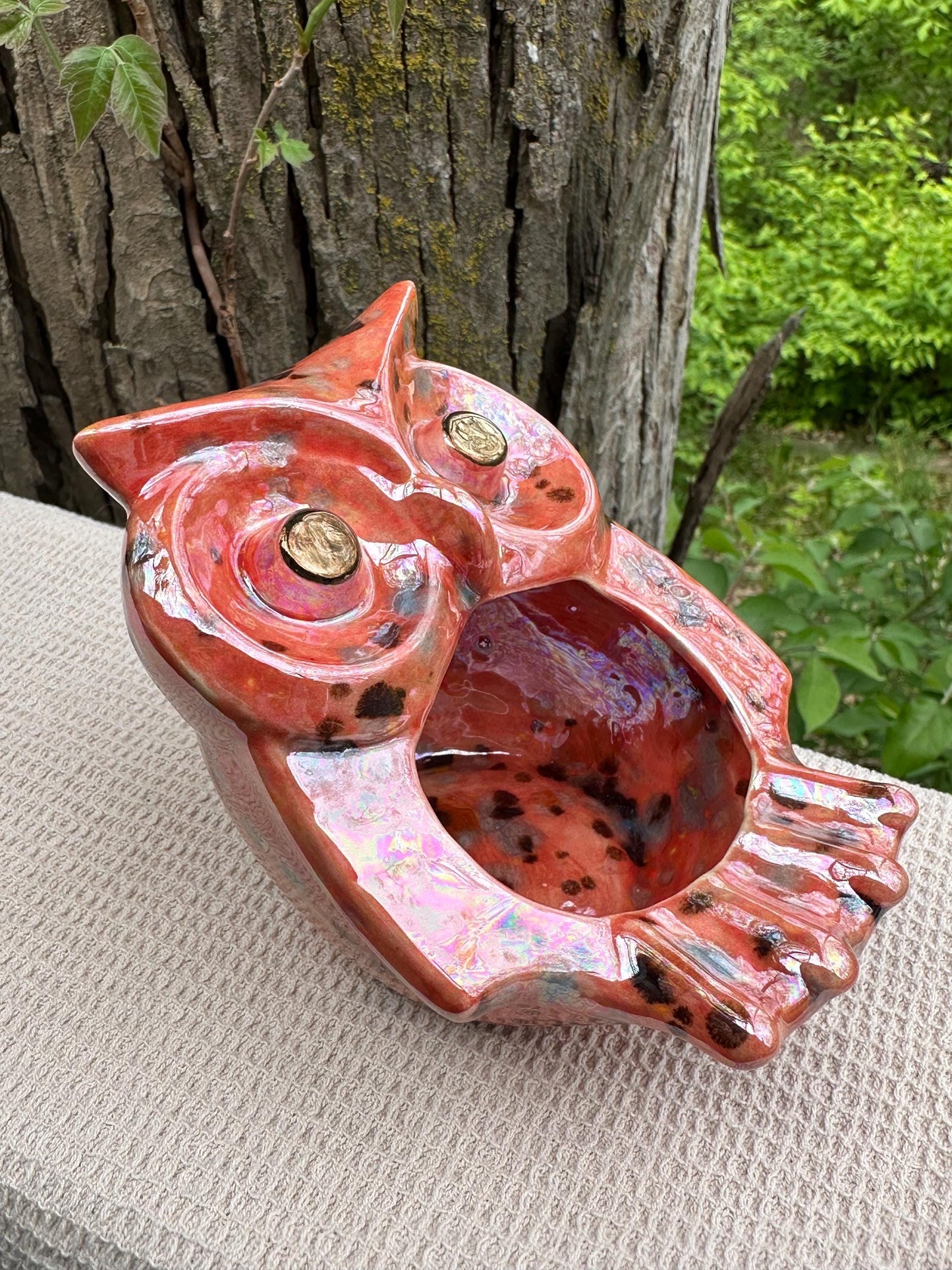 Owl Ashtray