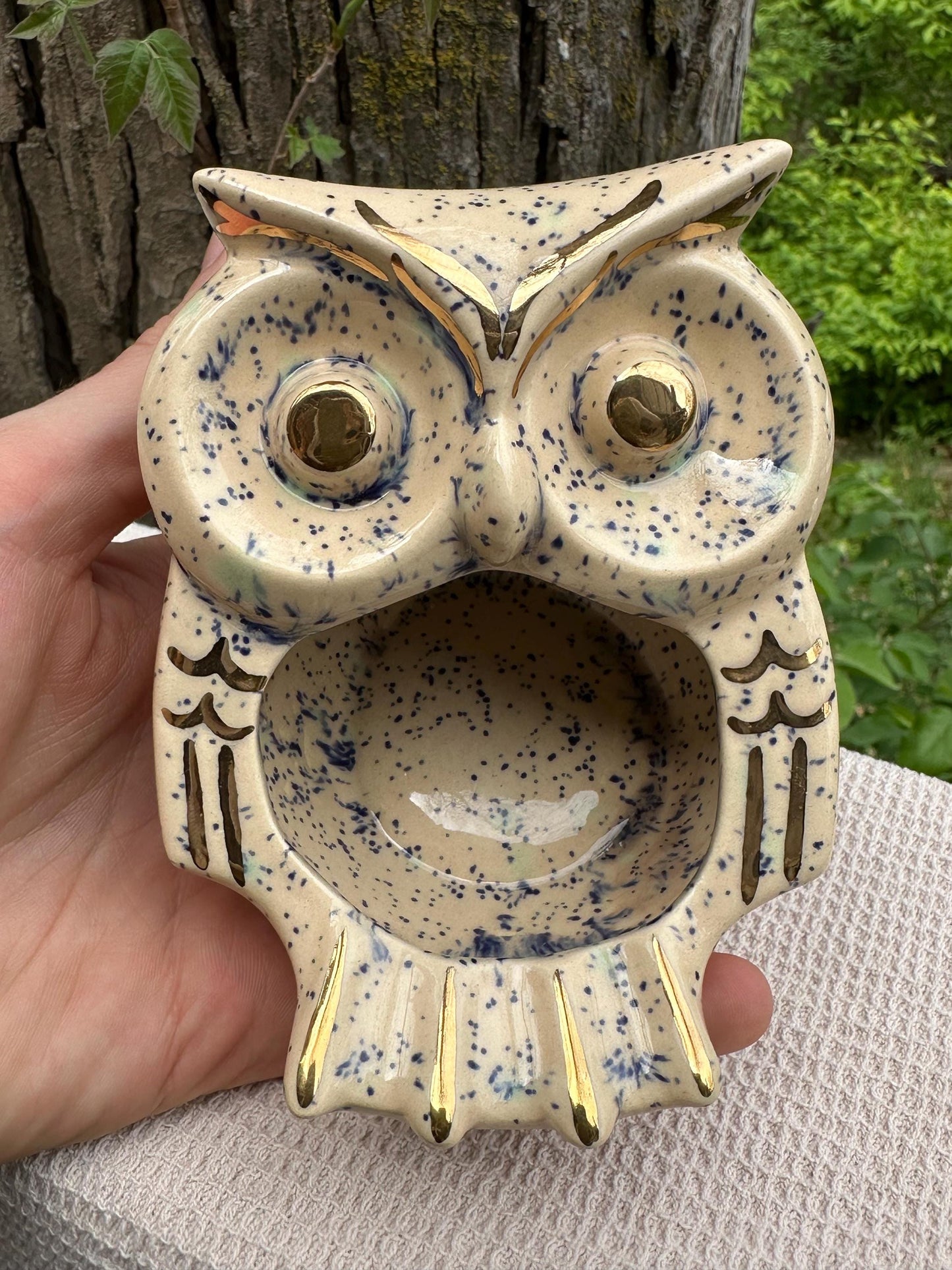 Owl Ashtray